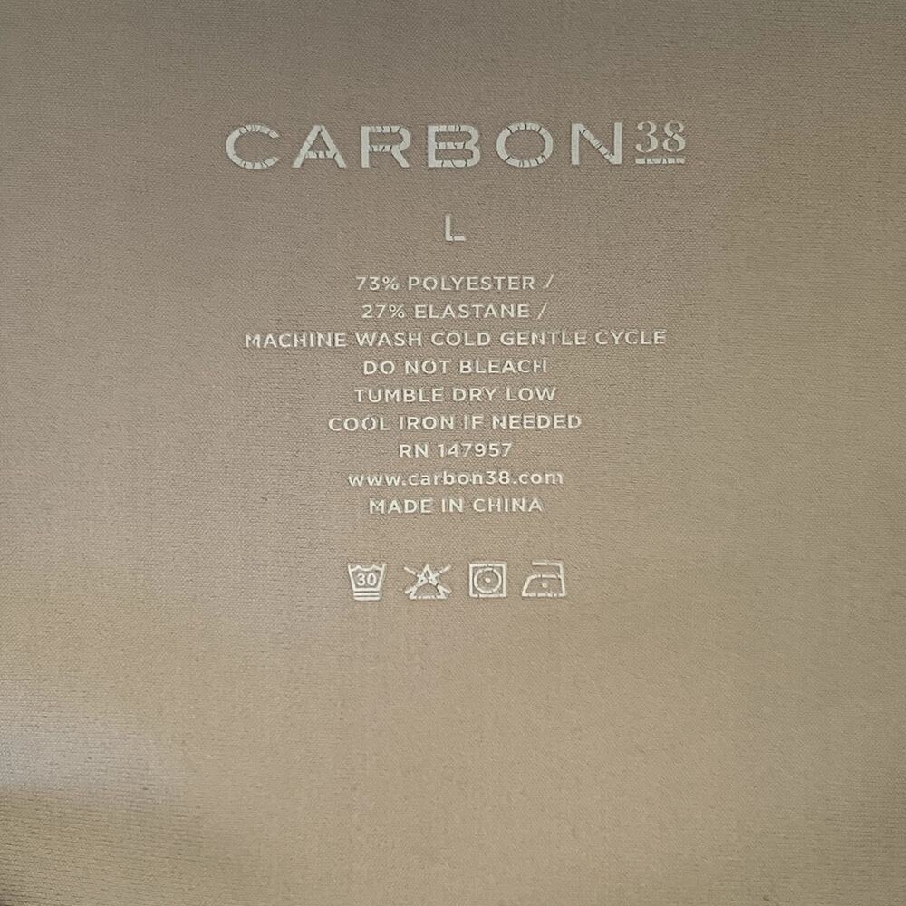 Carbon38 Mesh Insert Full Length Leggings In Silv… - image 8